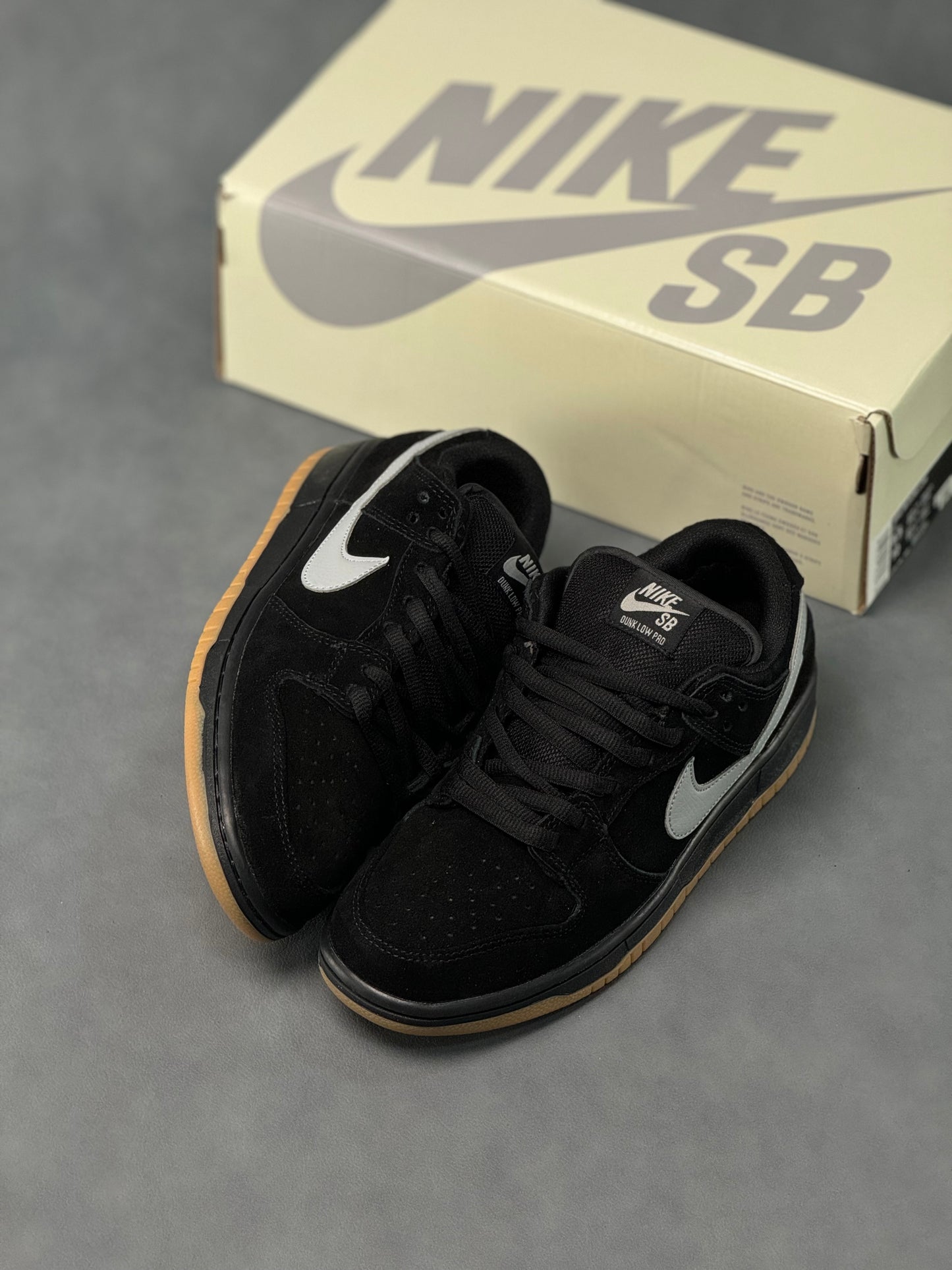Nike Dunk Low Fog Black Gum