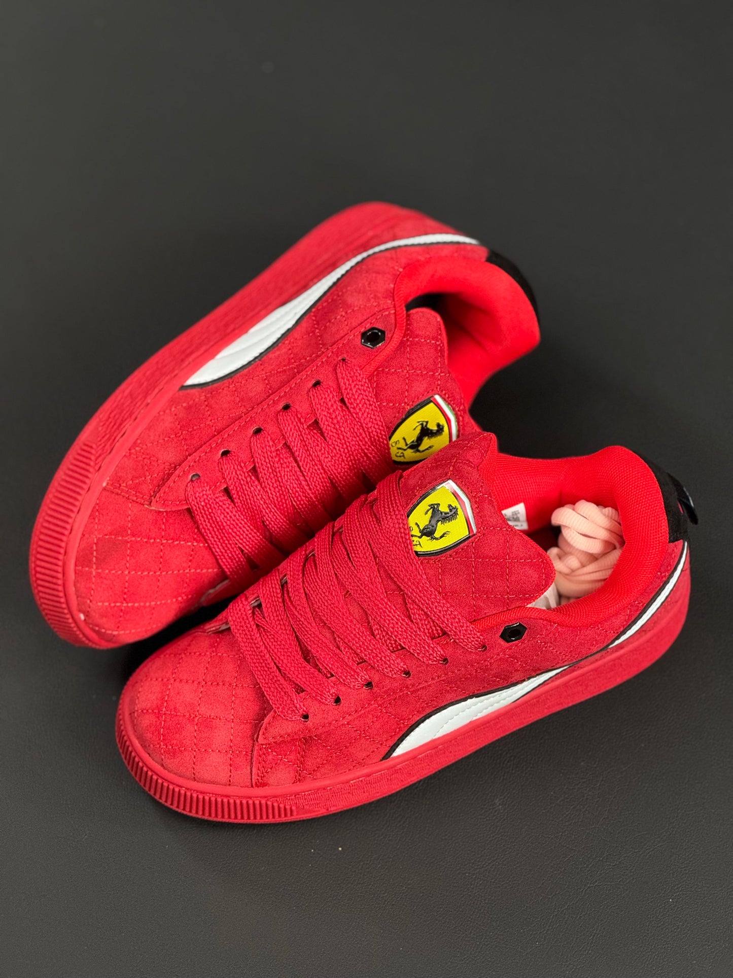 Puma Suede XL Red x Ferrari