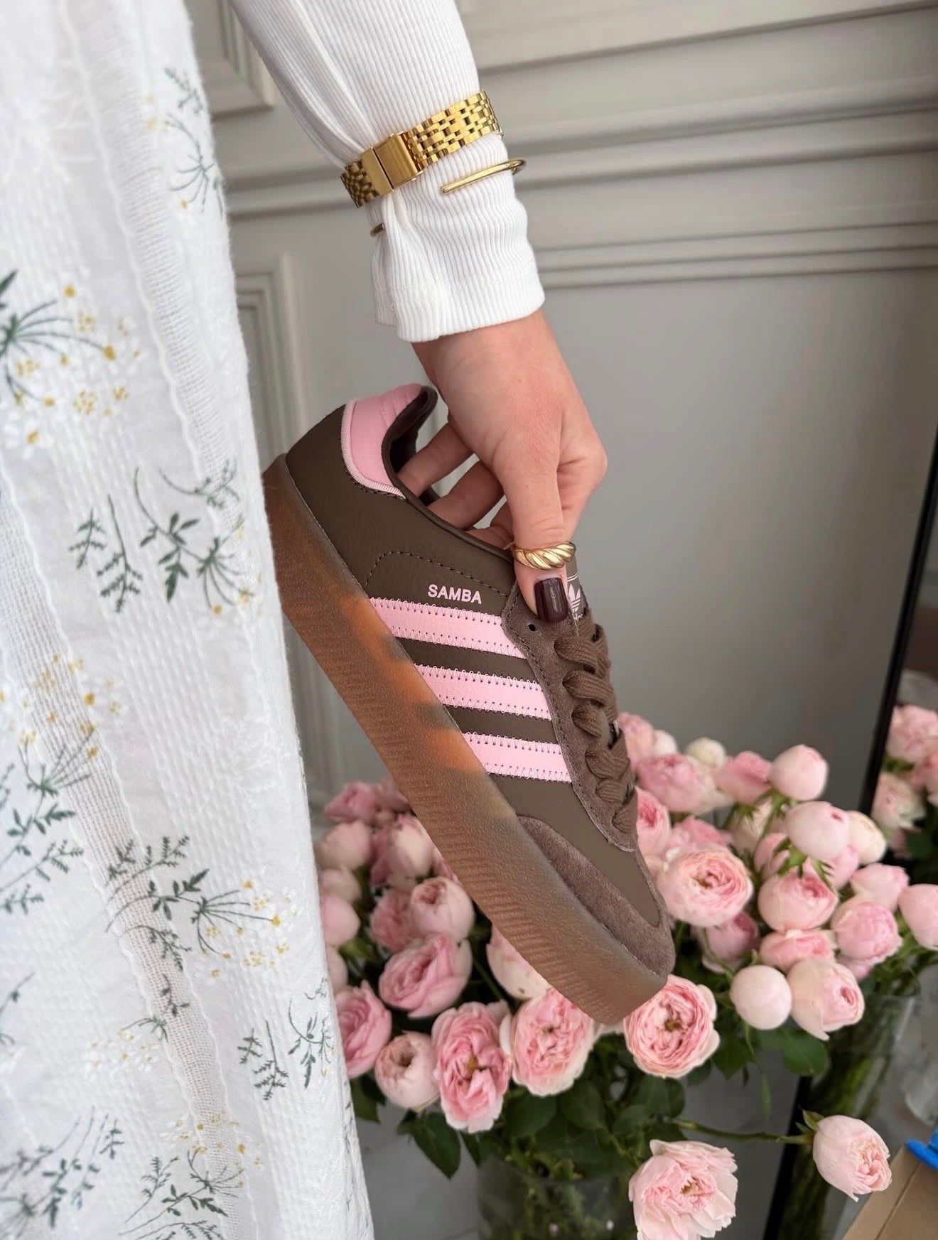 Adidas Samba 2.0 Brown Pink