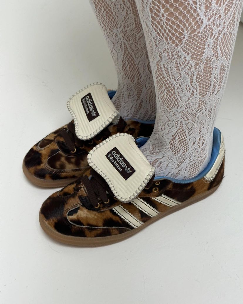 Adidas Samba Wales Bonner Leopard