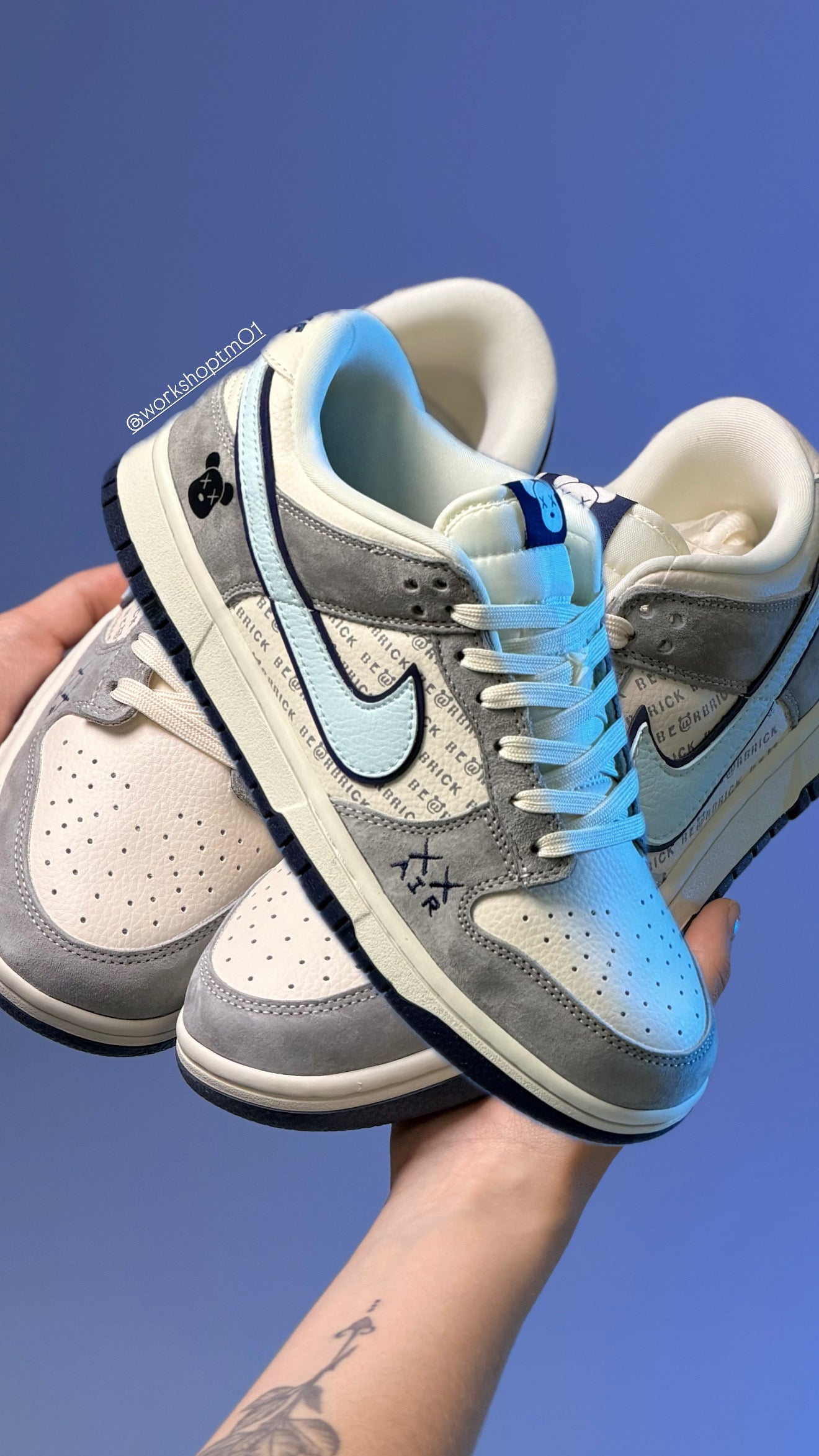 Nike SB Dunk Low Bearbrick Edition’s
