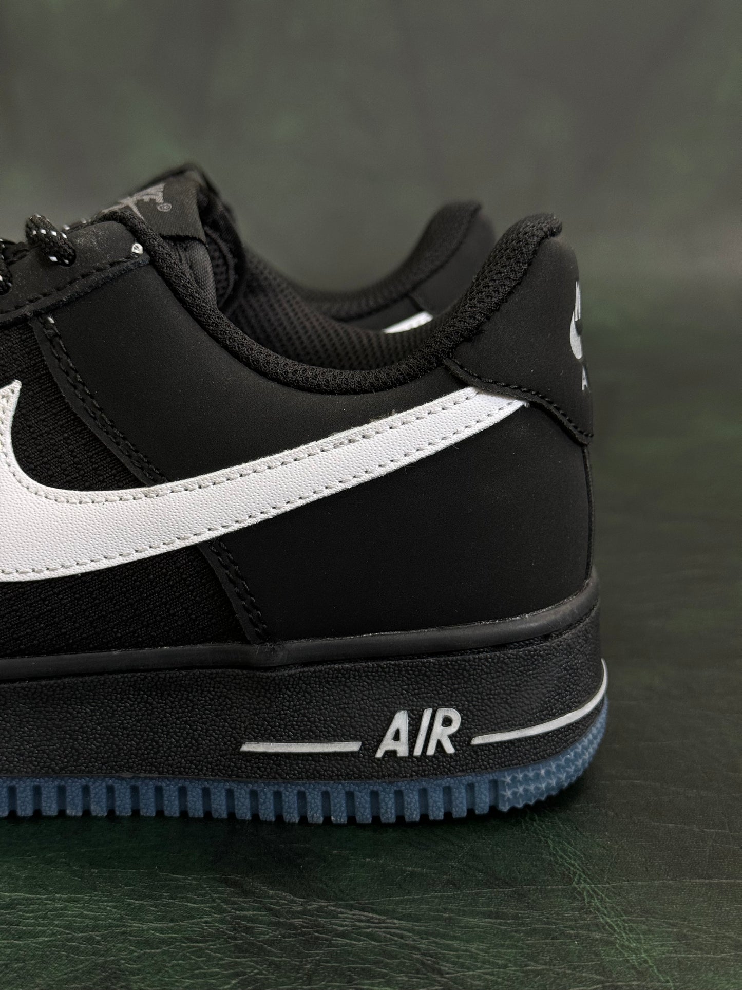 Nike Air Force One Anthracite Reflective Silver