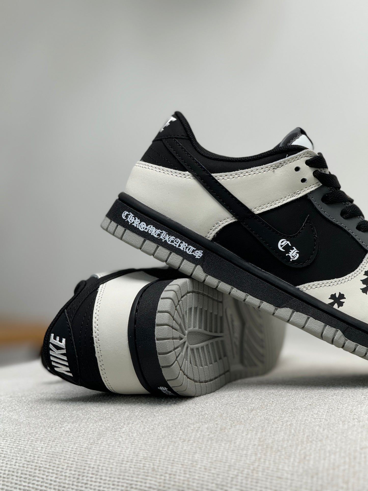 Nike Dunk Low Chrome Hearts Custom