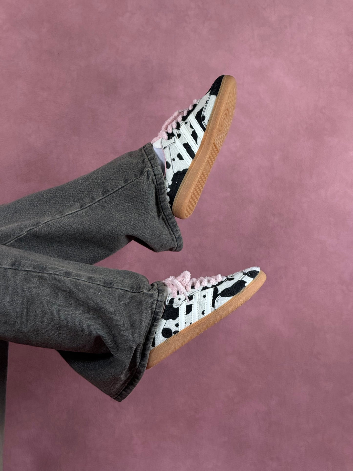 Adidas Samba Cow Print