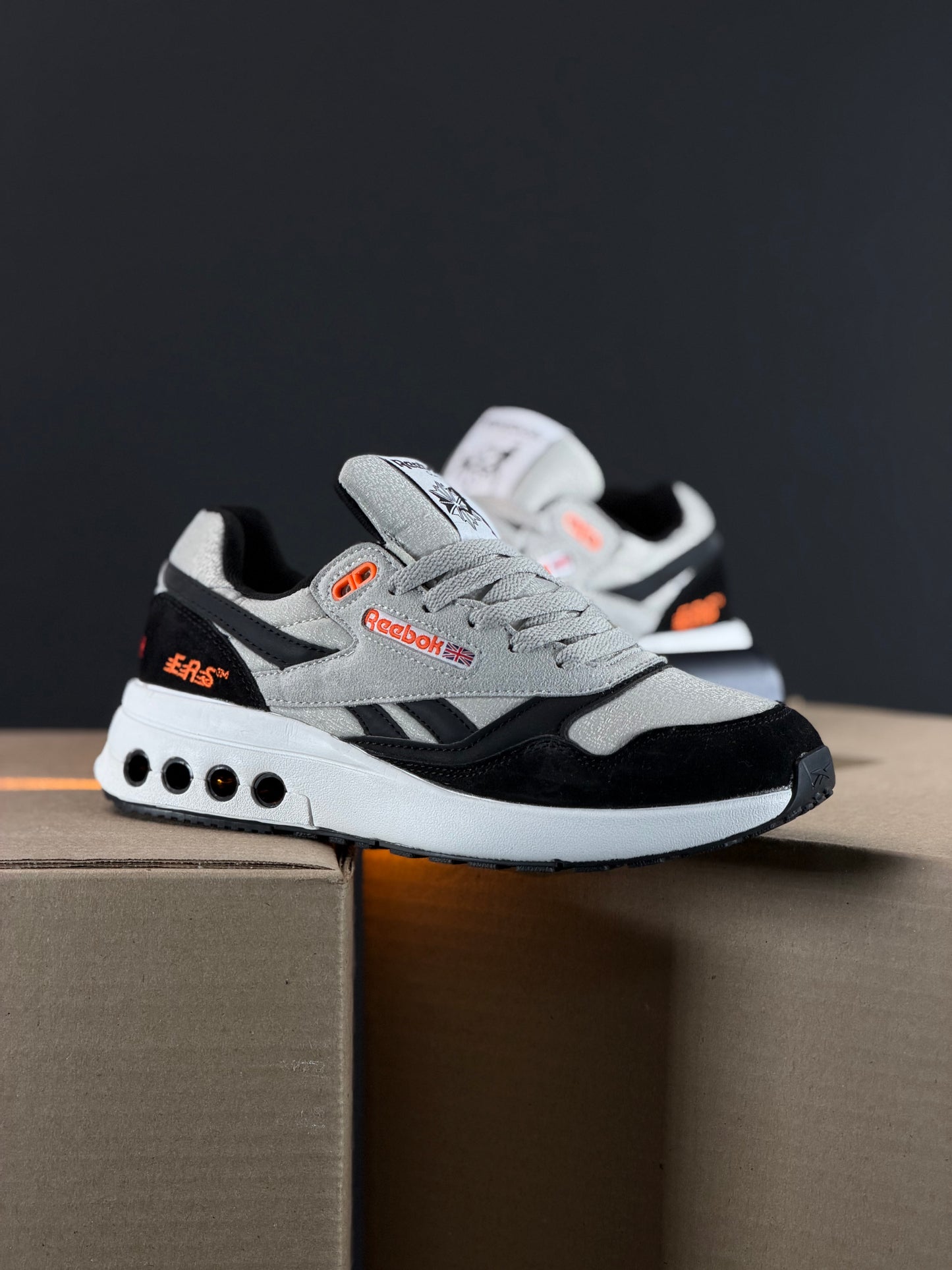 Rebook ERS Black Orange