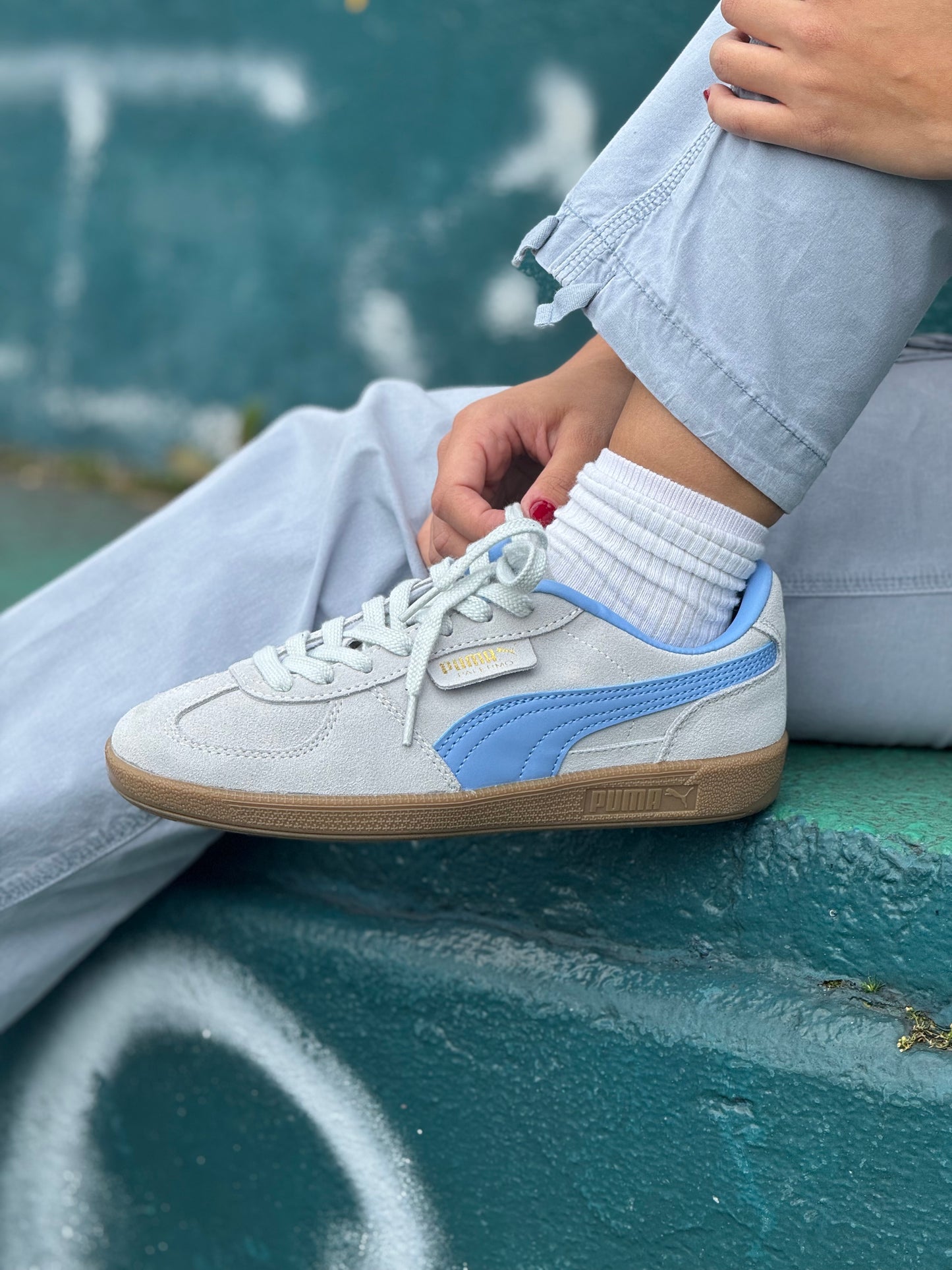 Puma Palermo DewDroop Blue Skies