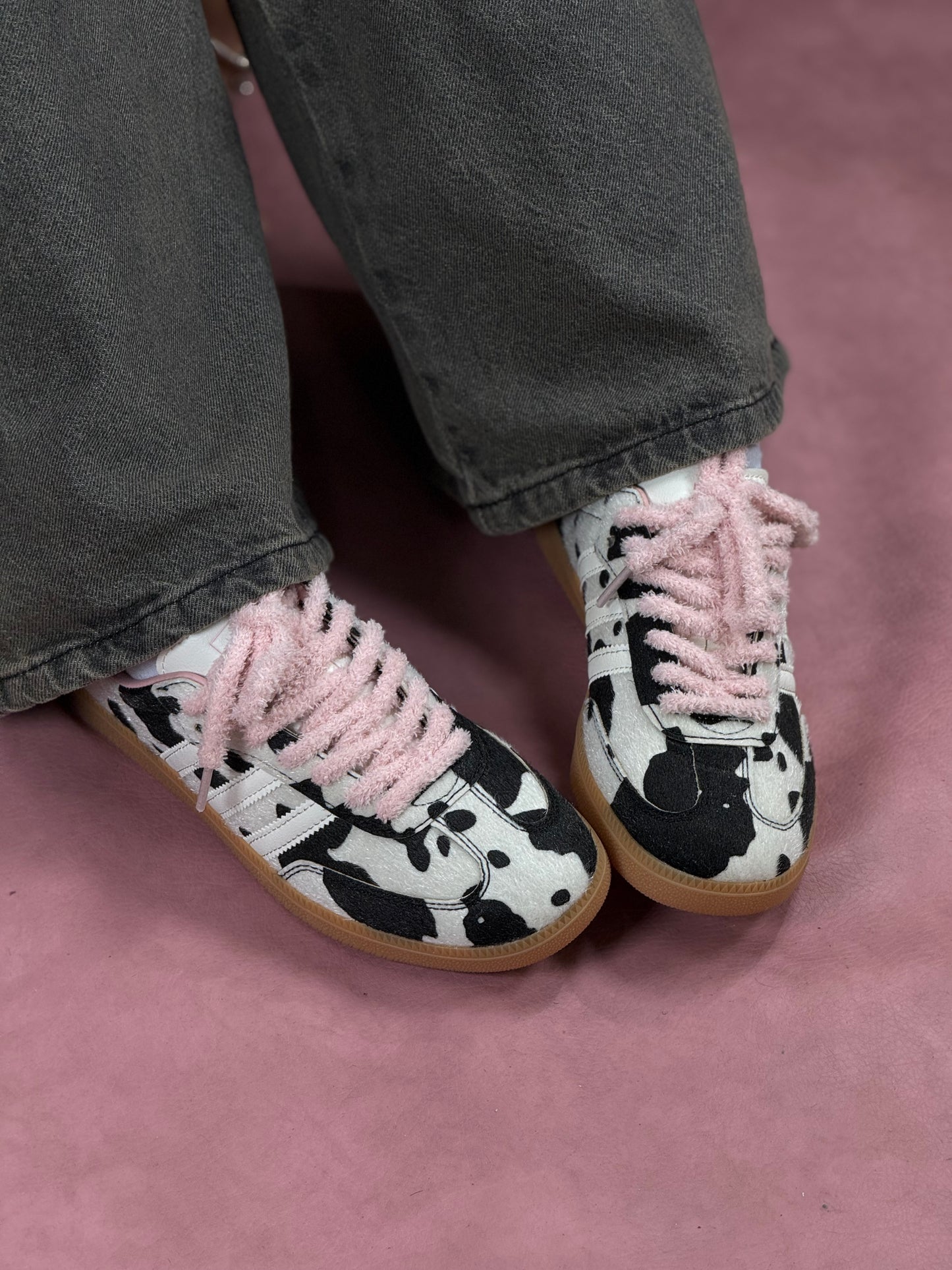Adidas Samba Cow Print