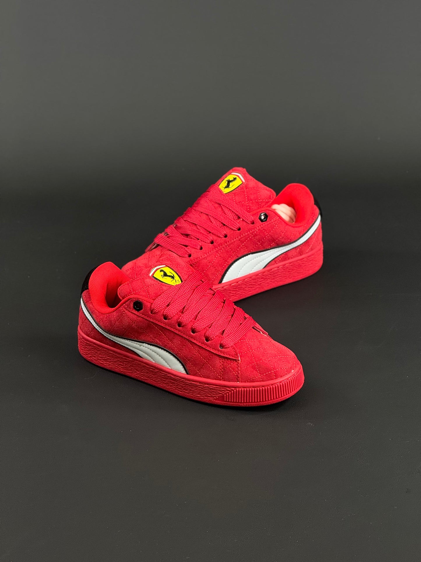 Puma Suede XL Red x Ferrari