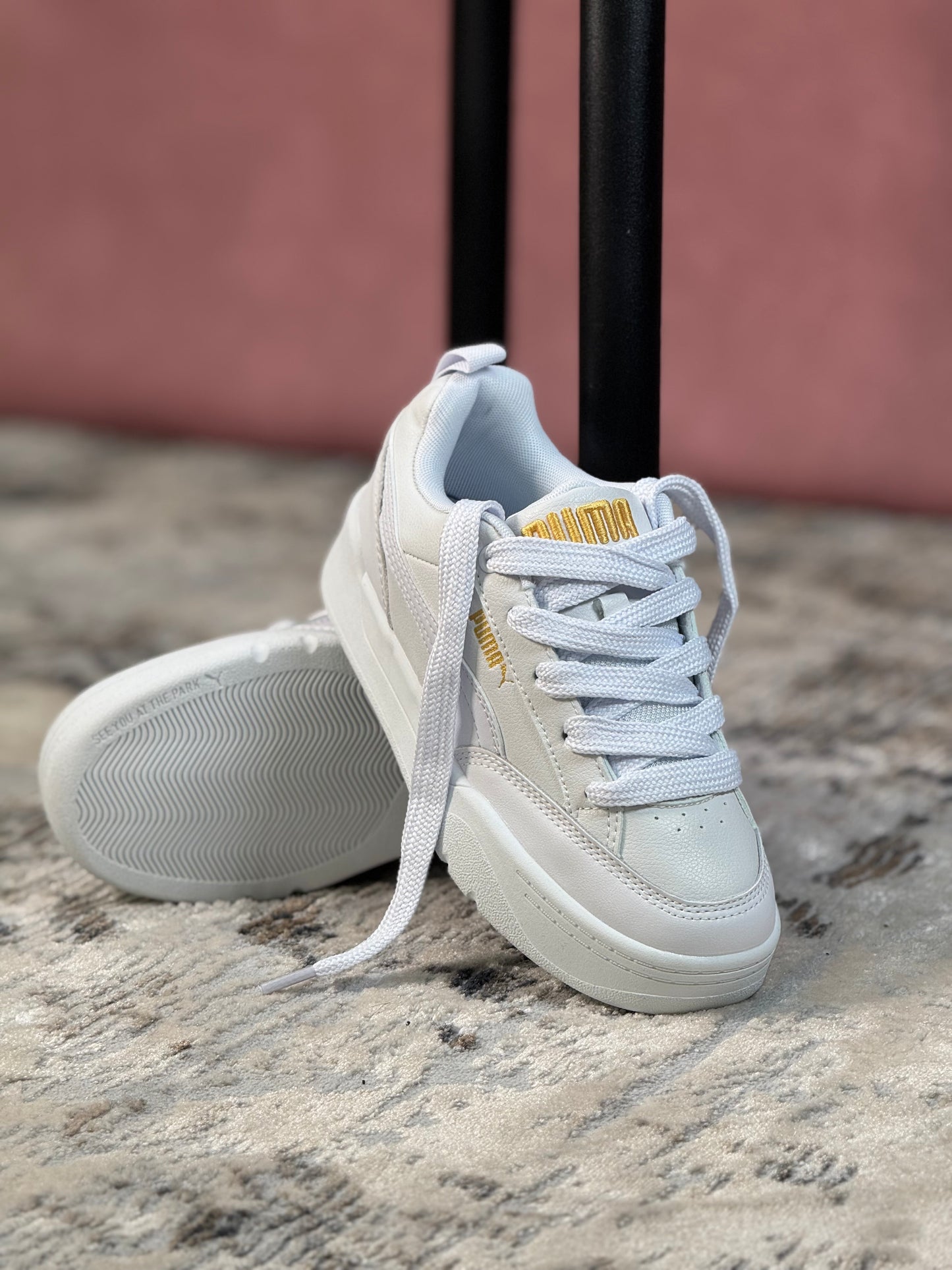 Puma Park White/Gold