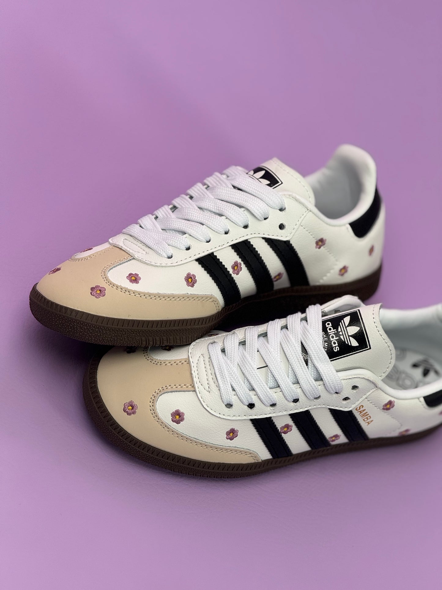 Adidas Samba Light Purple Floral