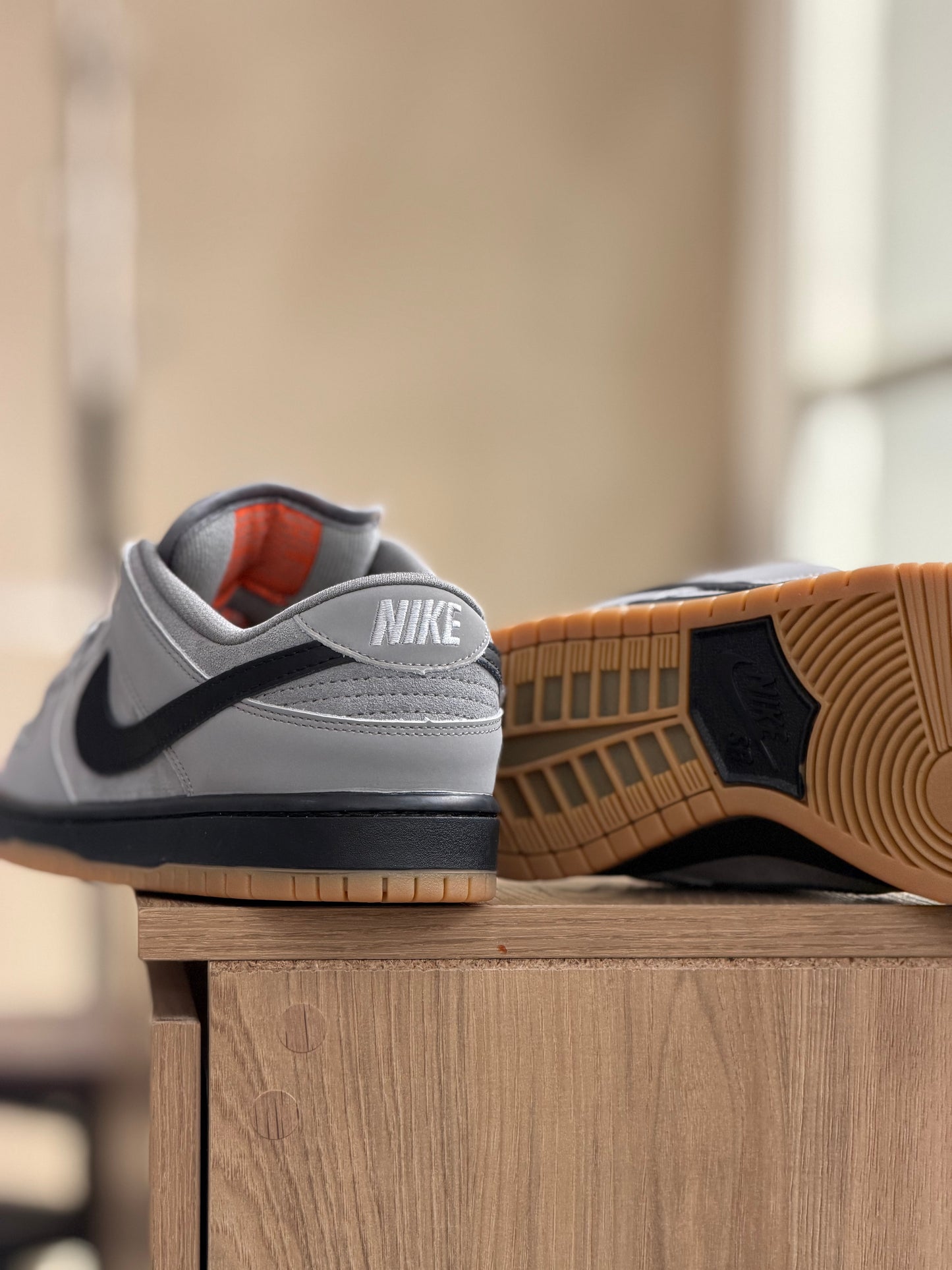 Nike Sb Dunk Low Gum Grey Black