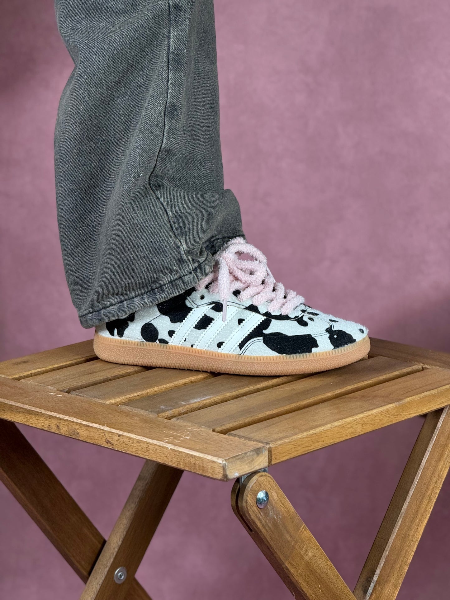 Adidas Samba Cow Print