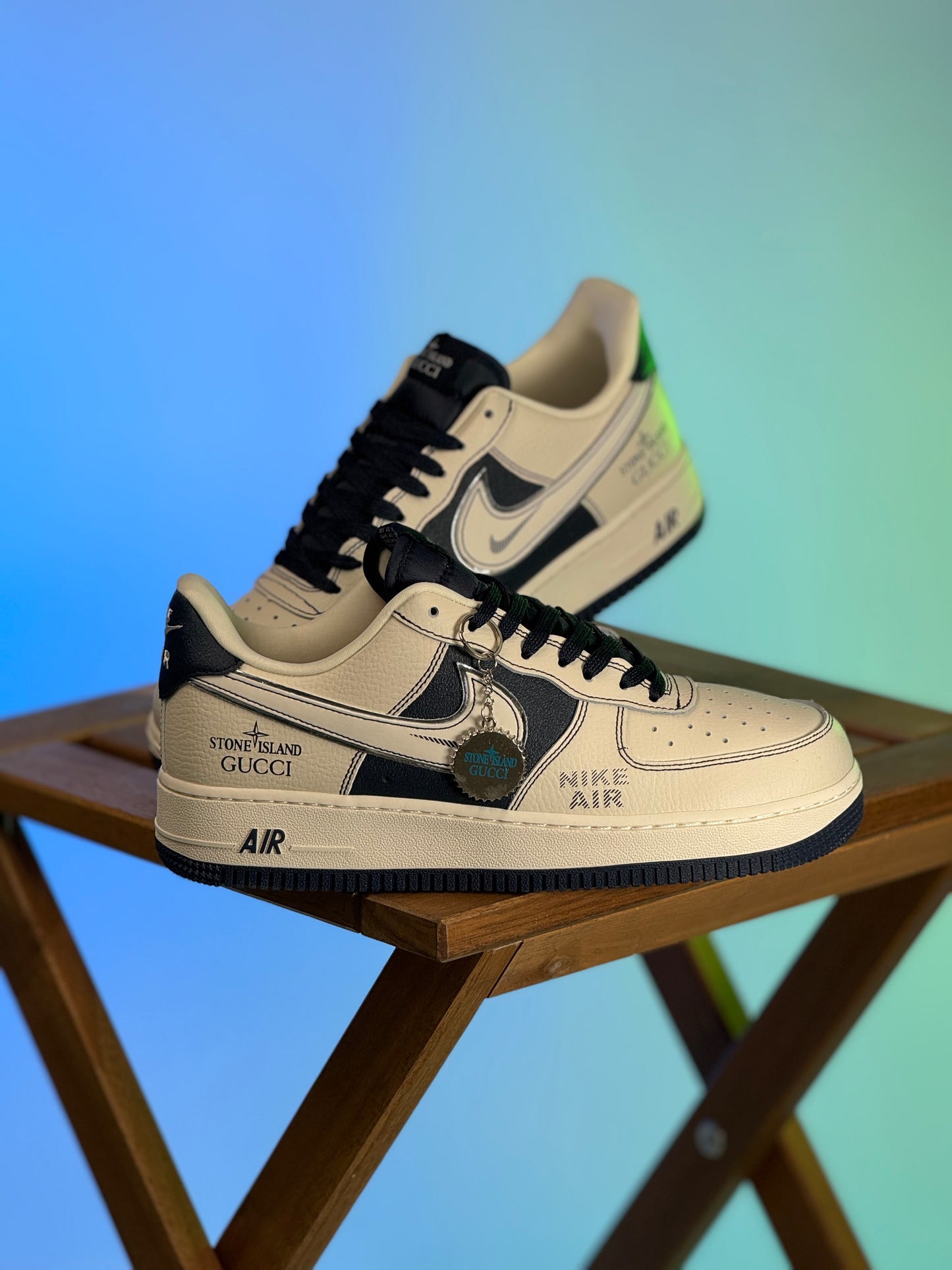 Nike Air Force One Custom x Stone Island
