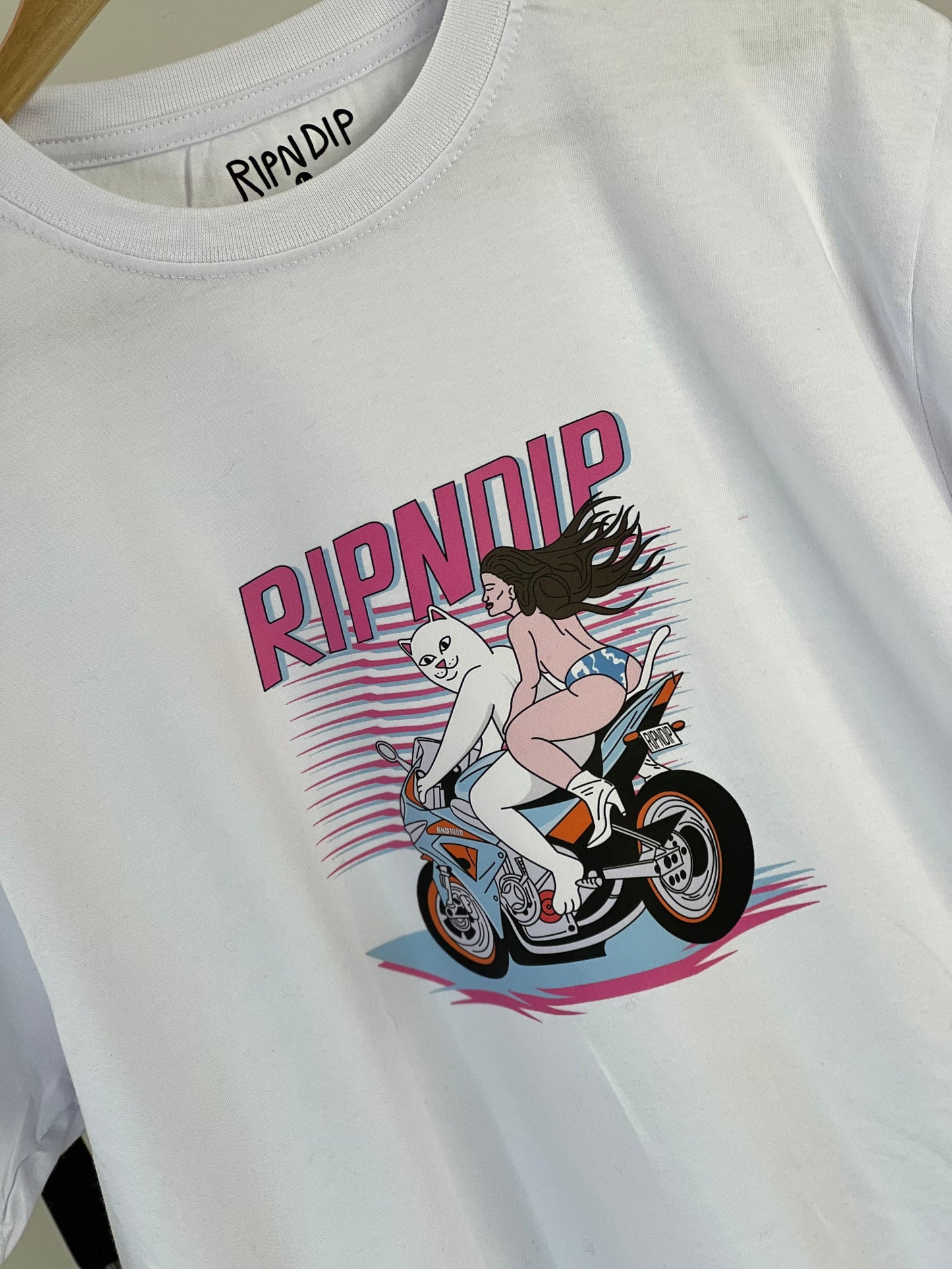 Camiseta Ripndip Motocicleta