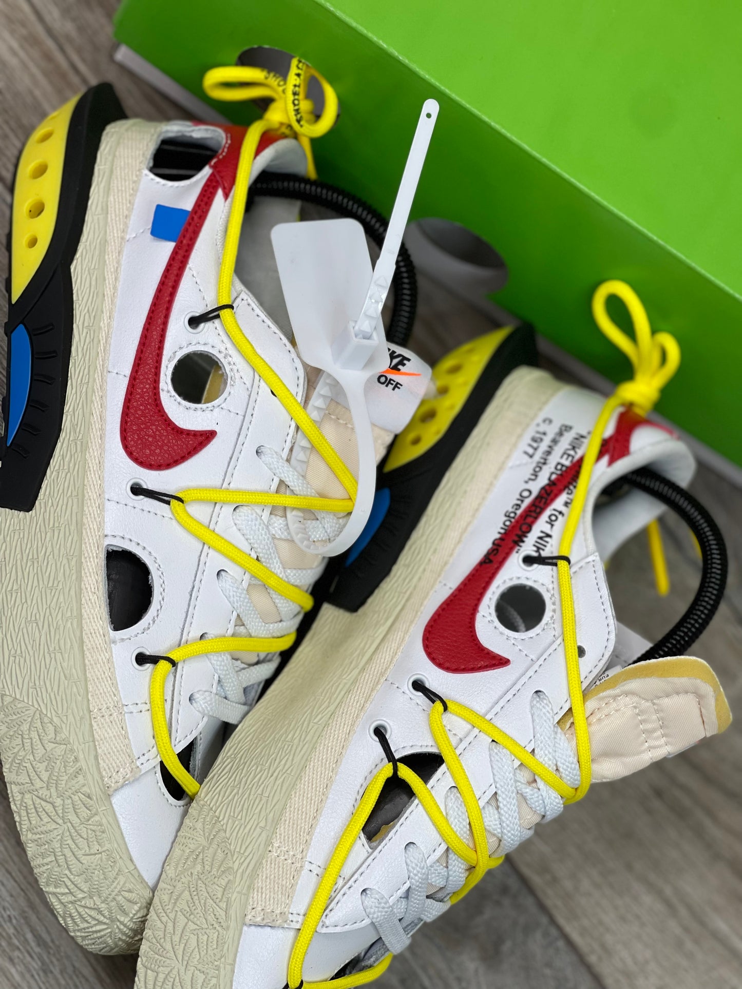 Nike Blazer Low 77 Off-White University Red