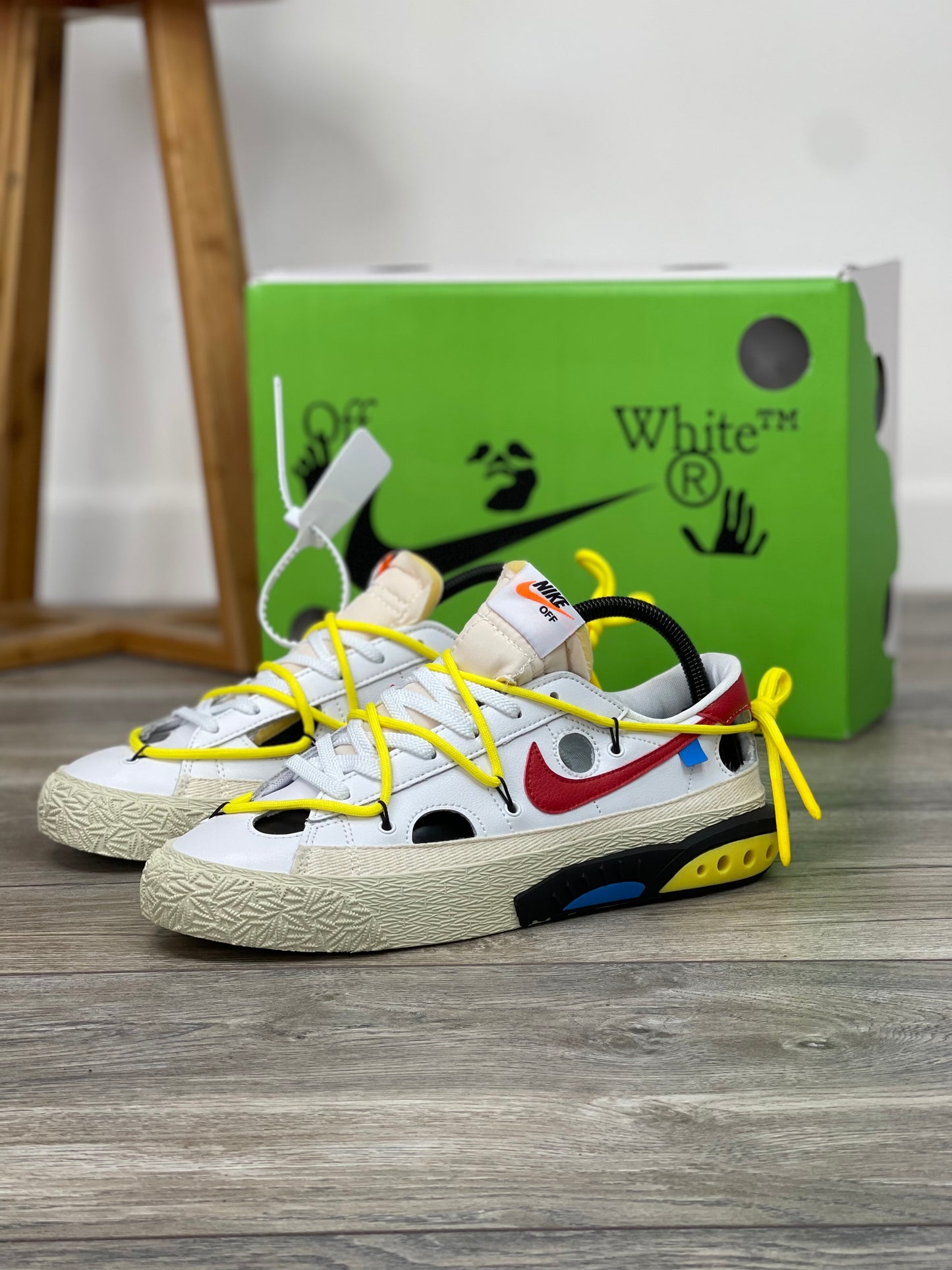 Nike Blazer Low 77 Off-White University Red