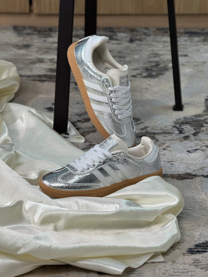 Adidas Samba Silver Metallic