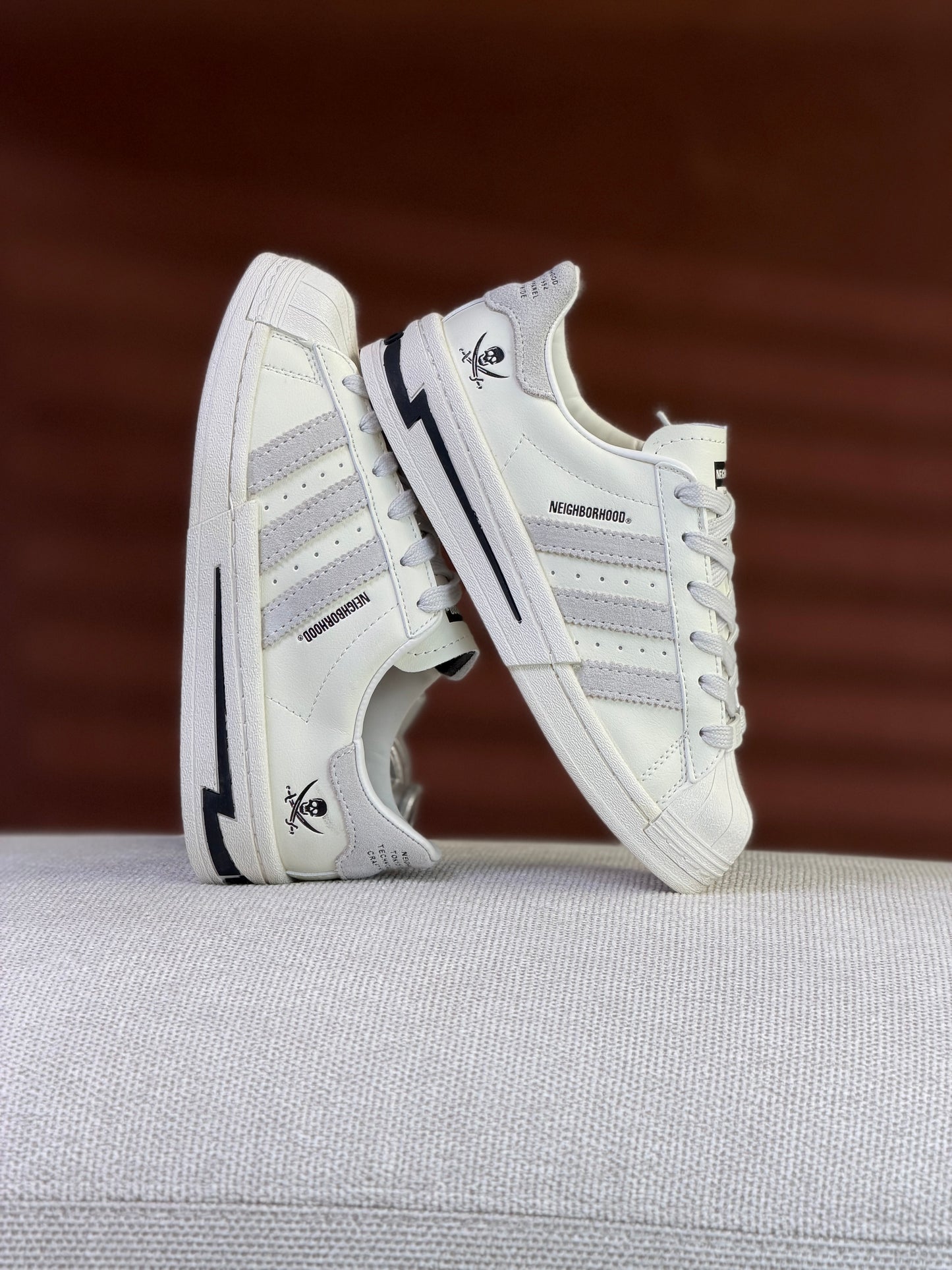 Adidas Superstar NEIGHBORHOOD Cement Grey