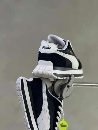 Puma Rider Fandom Black & Whitehall