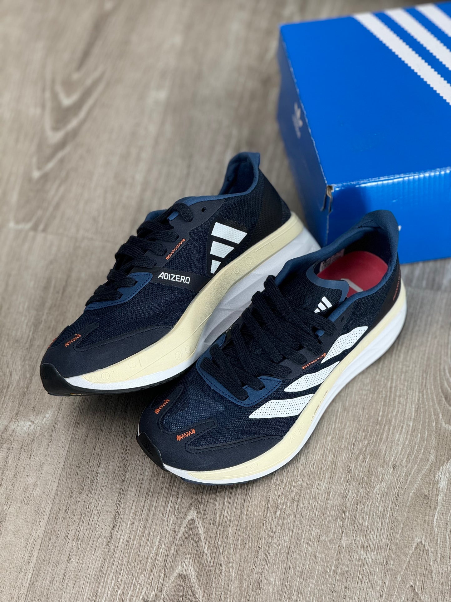 Adizero Boston 11 Navy White