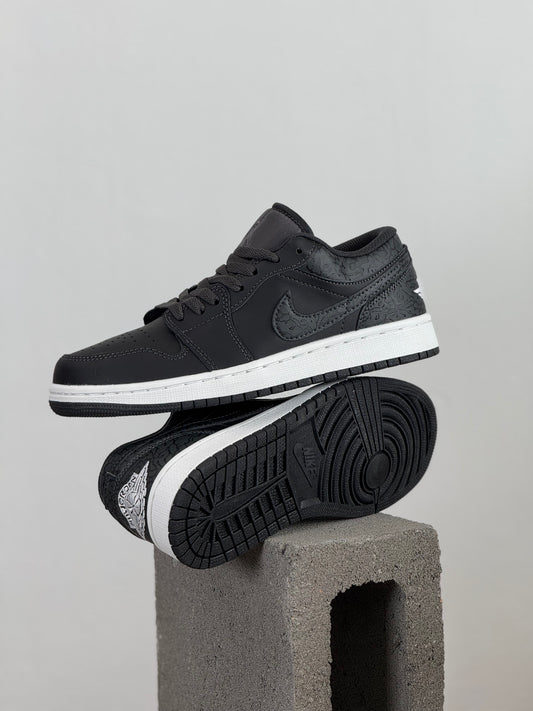 Air Jordan 1 Low Black Elephant