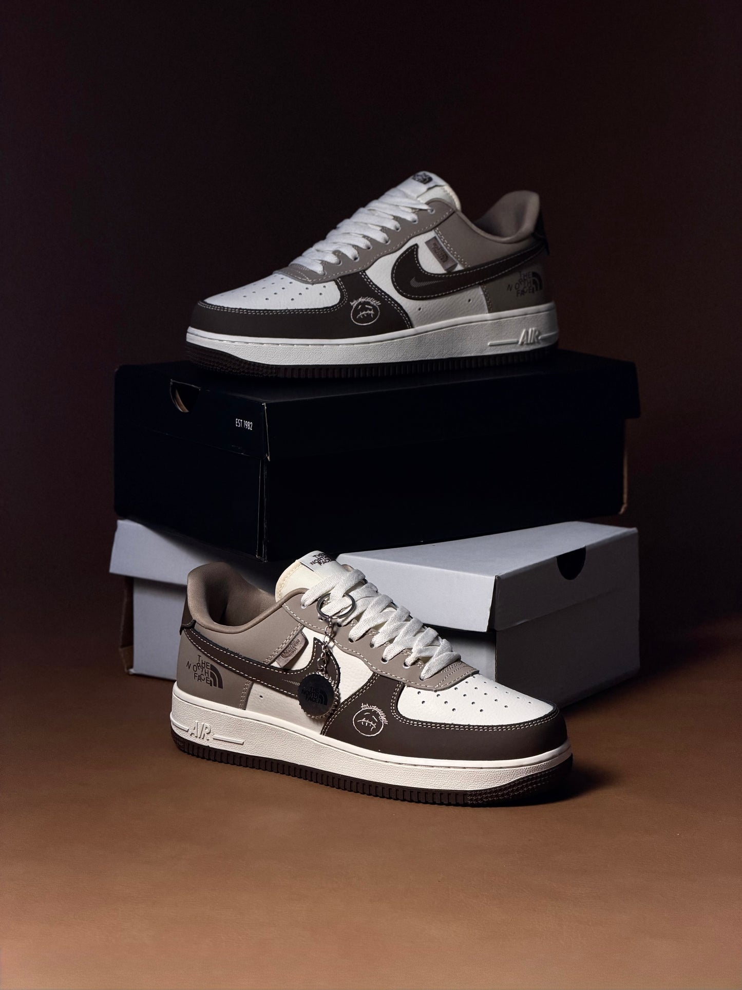 Nike Air Force One x Travis x North Face