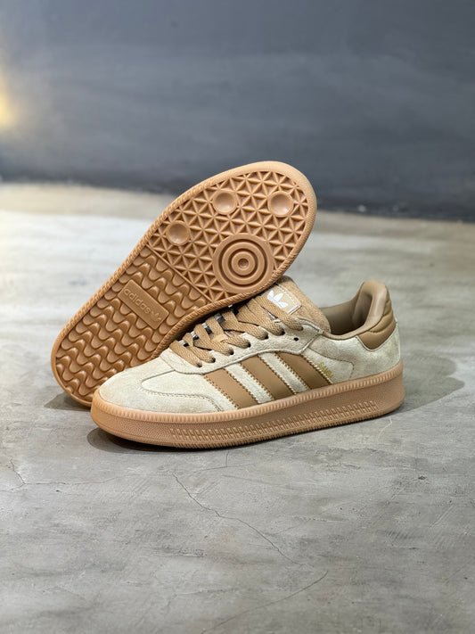 Adidas Samba XLG Magic Beige Cardboard Gum