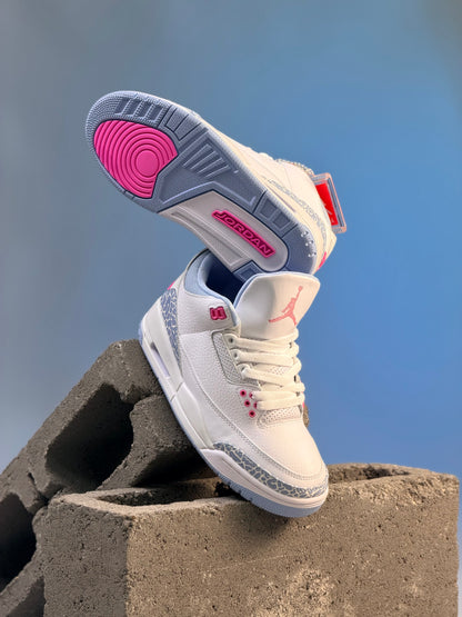 Air Jordan 3 Cobalt White Bliss