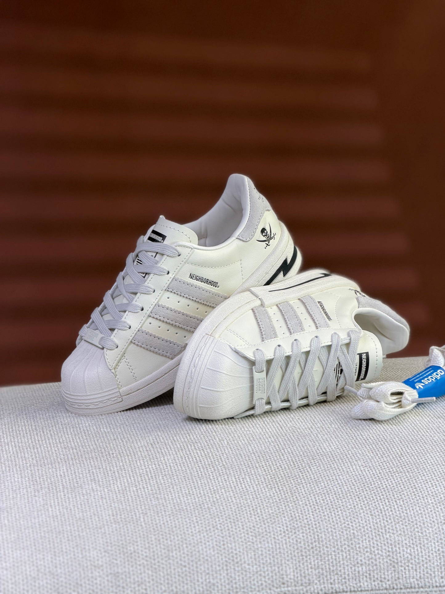 Adidas Superstar NEIGHBORHOOD Cement Grey