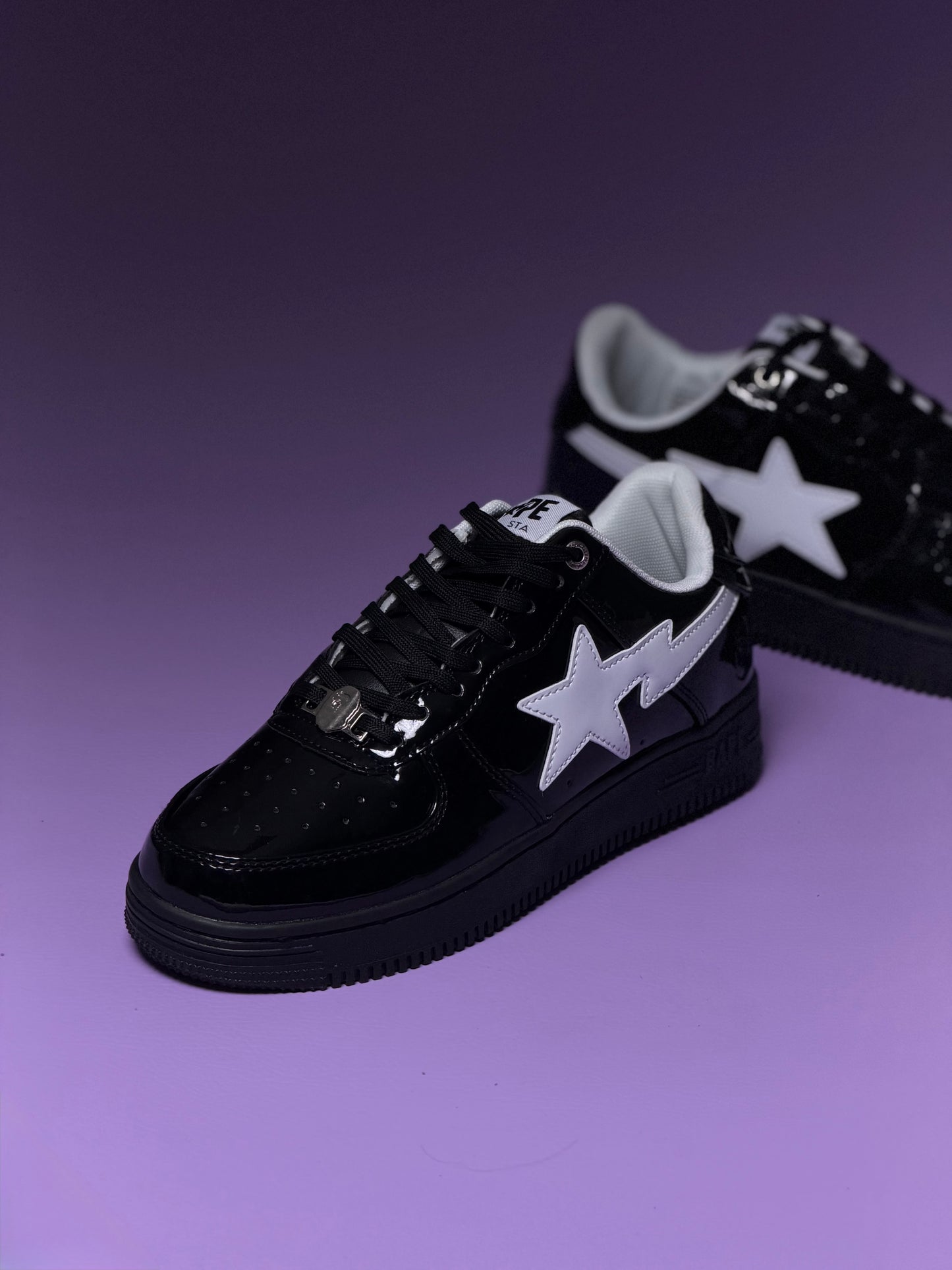 A Bathing Ape BAPE Sta Low Black