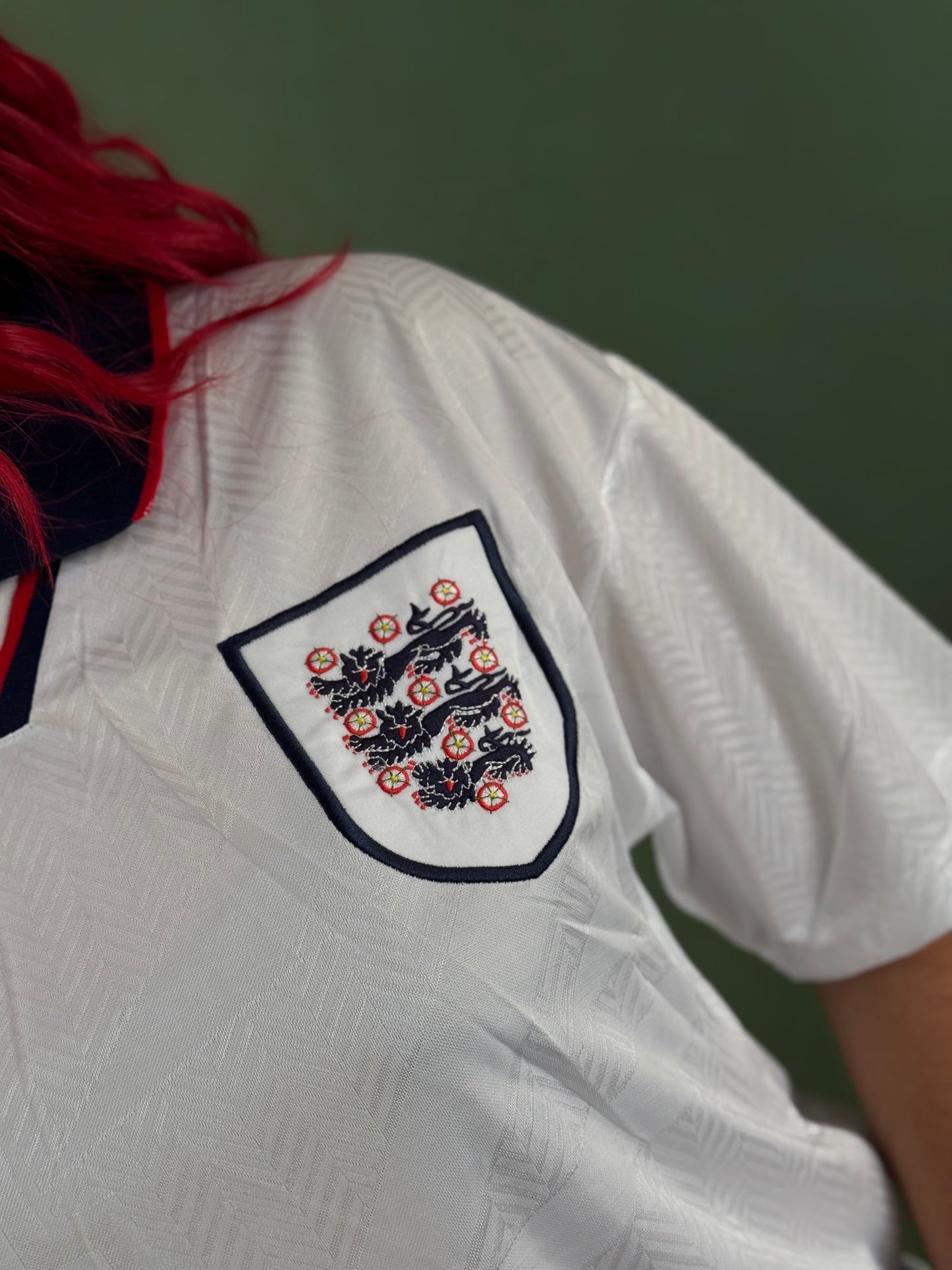 Tshirt 1993 Inglaterra Home Retro