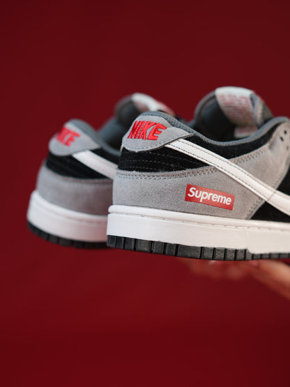 Nike Dunk Low SB Grey x Supreme