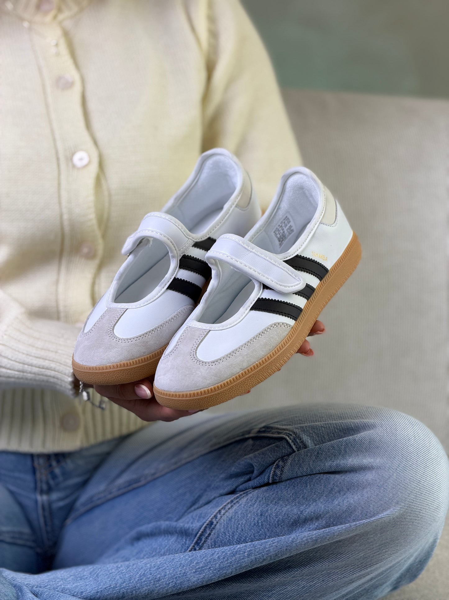 Adidas Samba Jane White