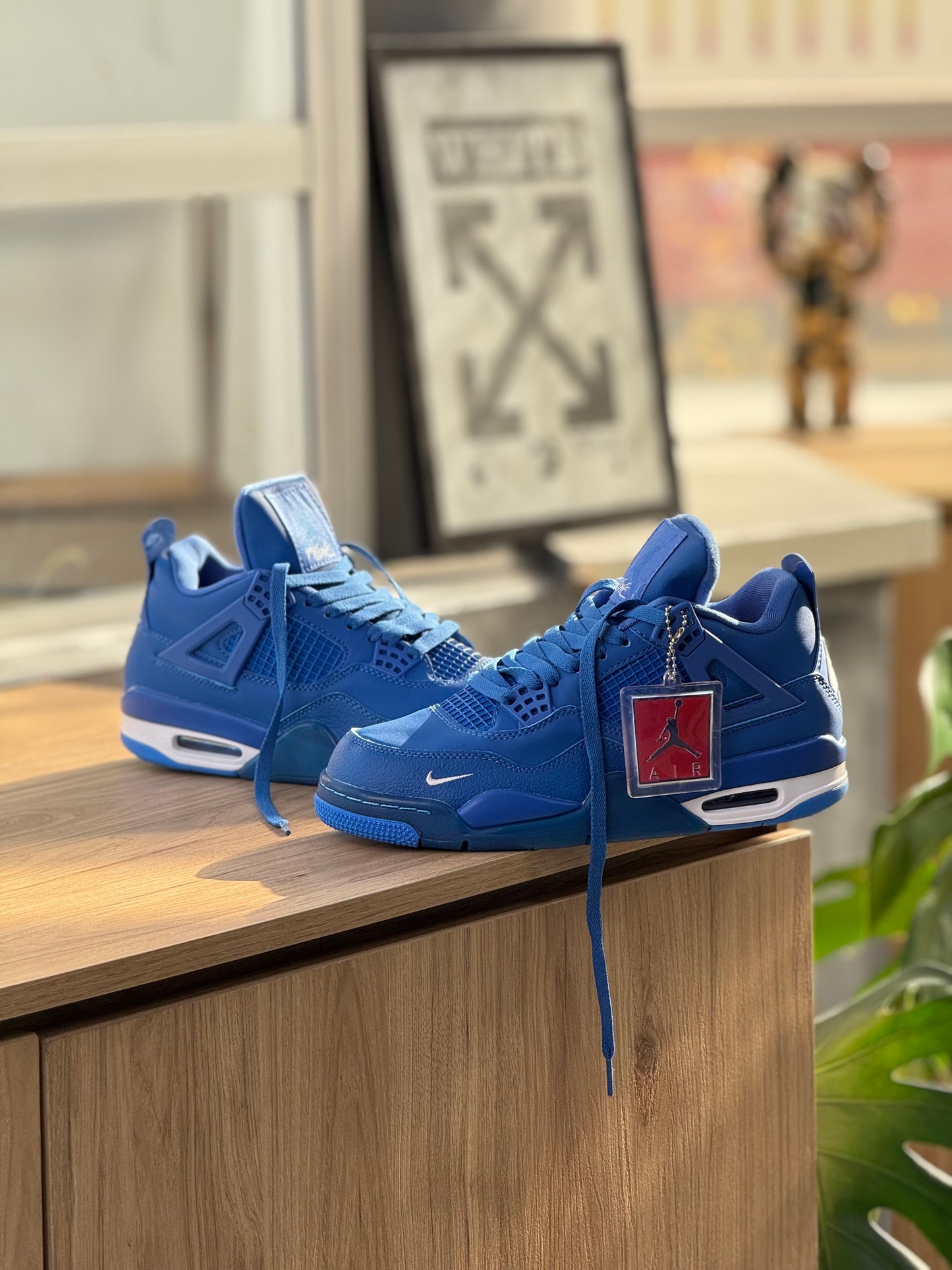 Air Jordan 4 Bike Blue