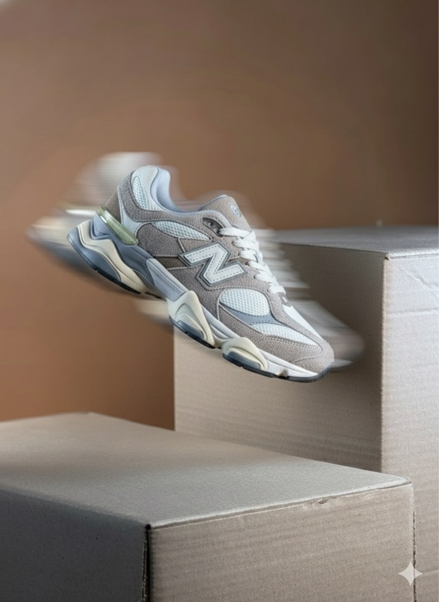 New Balance 9069 Brow White