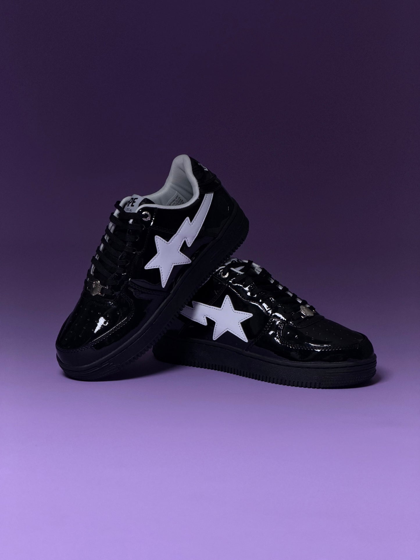 A Bathing Ape BAPE Sta Low Black