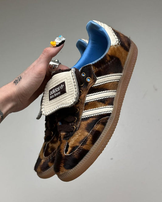 Adidas Samba Wales Bonner Leopard