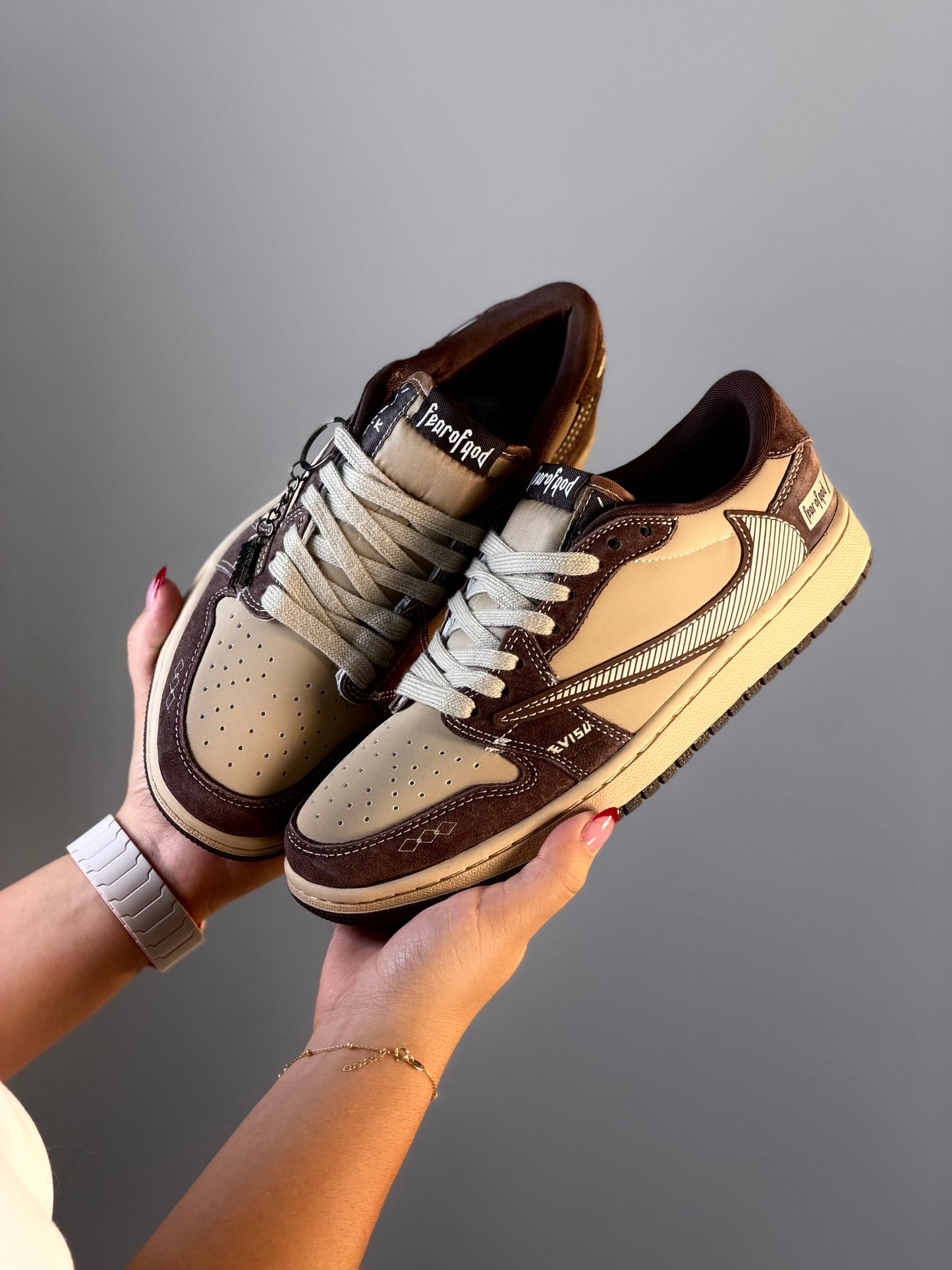 Air Jordan 1 Low x Travis x Fear Of Good