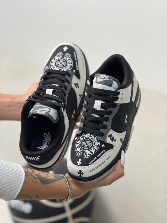 Nike Dunk Low Chrome Hearts Custom