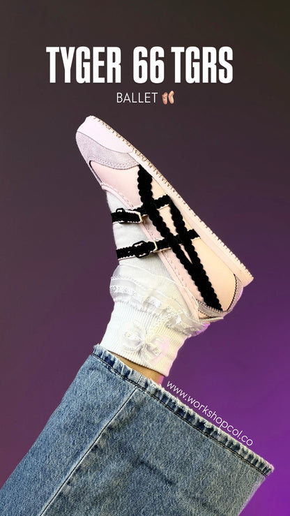 Onitsuka Tiger Mexico 66 TGRS Crystal Pink/Graphite Grey Rosa