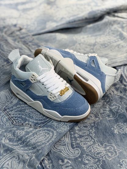 Air Jordan 4 Worn Blue