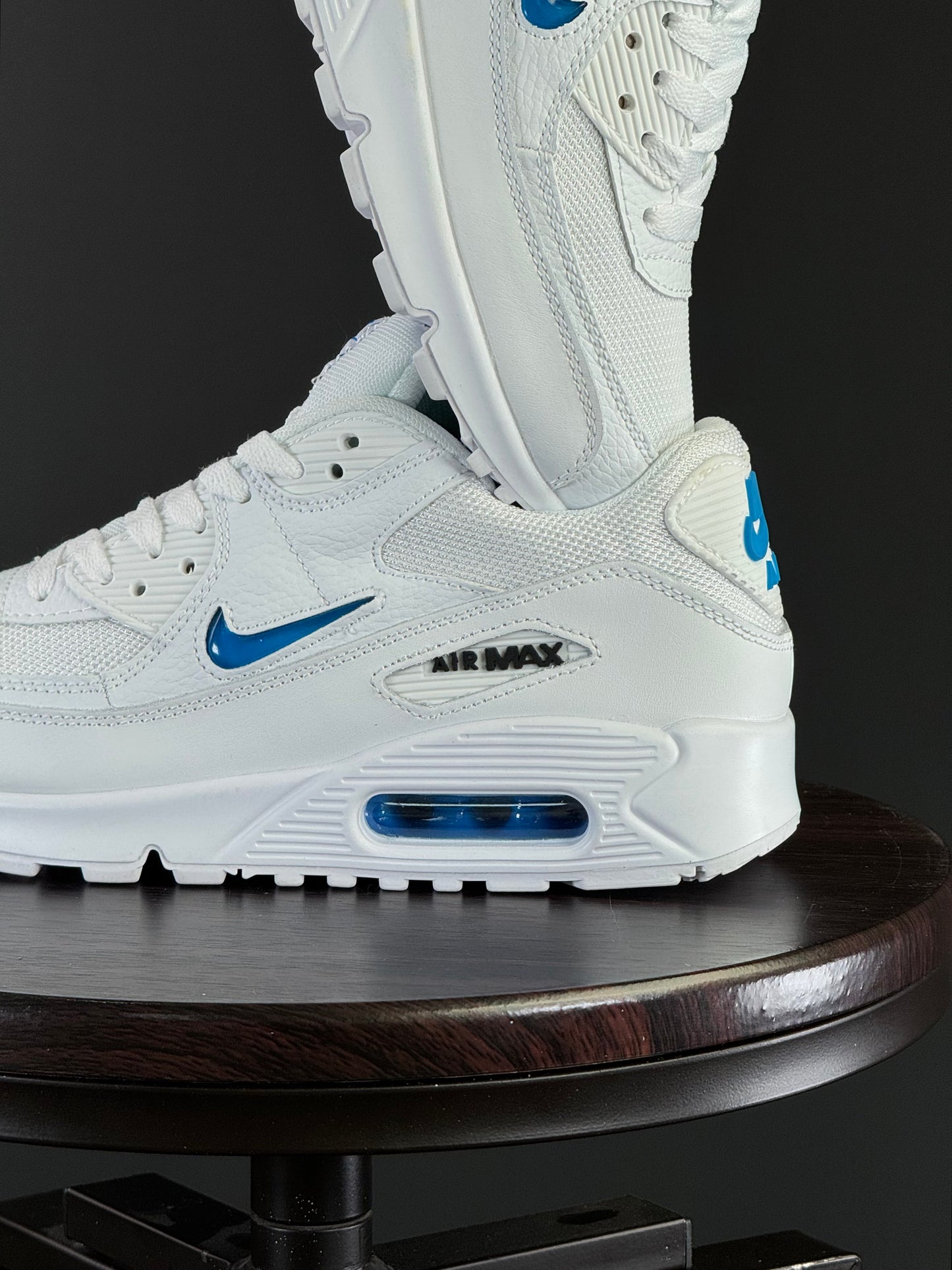 Air Max 90 White Blue