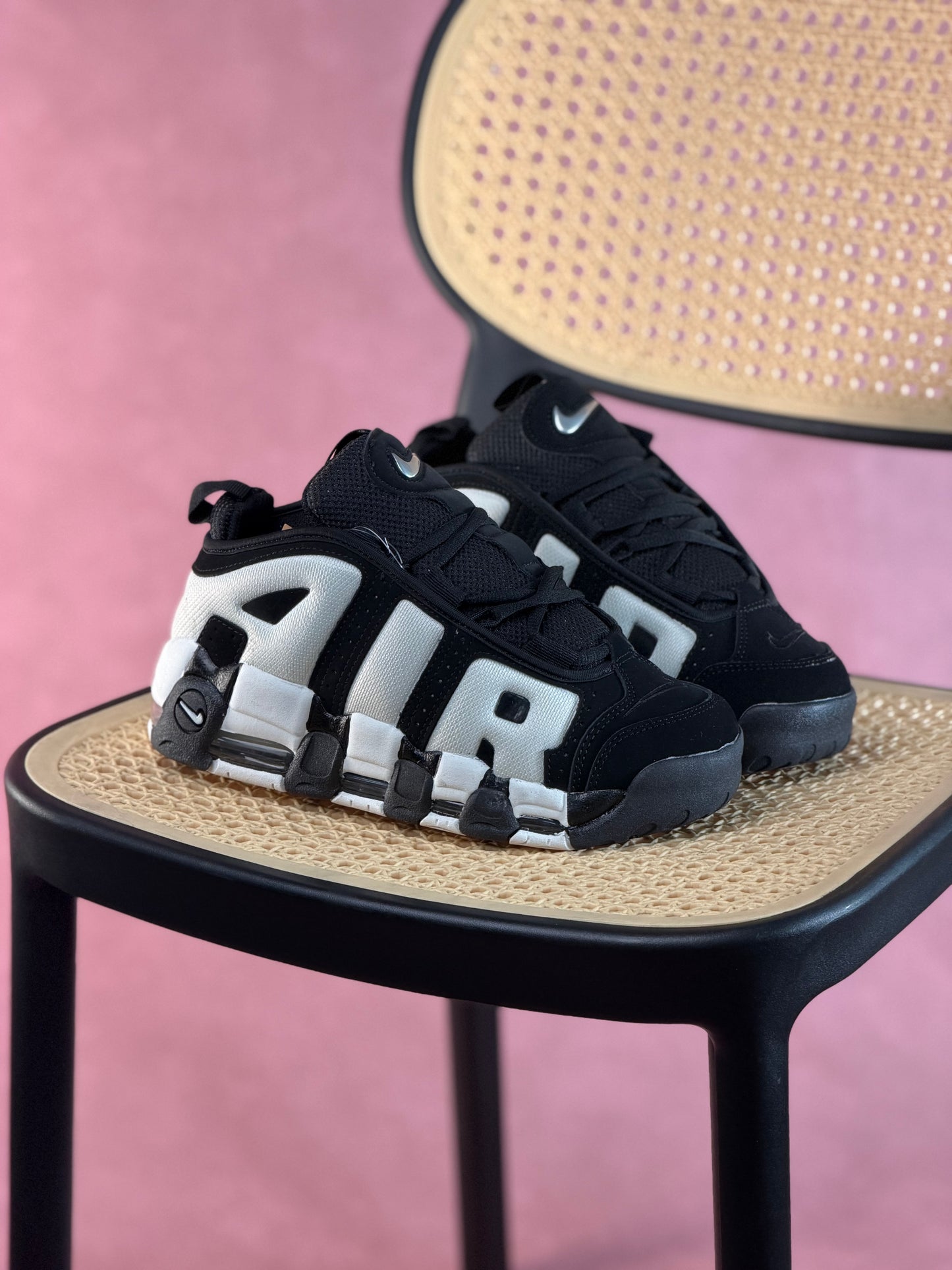 Nike Air More Uptempo Low Black