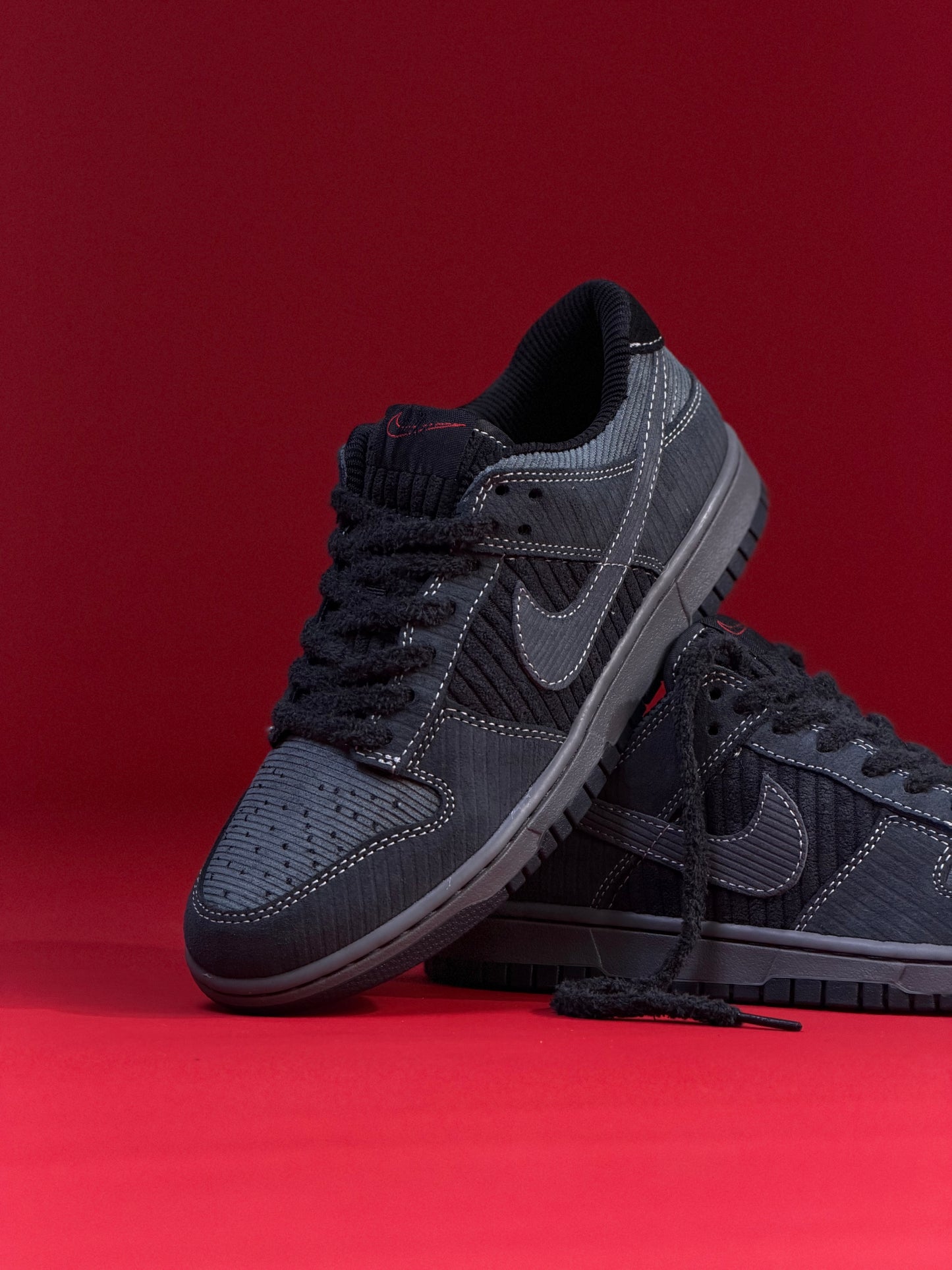 Nike Dunk Low Retro Premium Black Corduroy