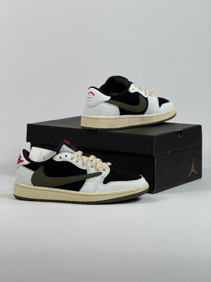 Air Jordan Retro 1 Low Travis Olive