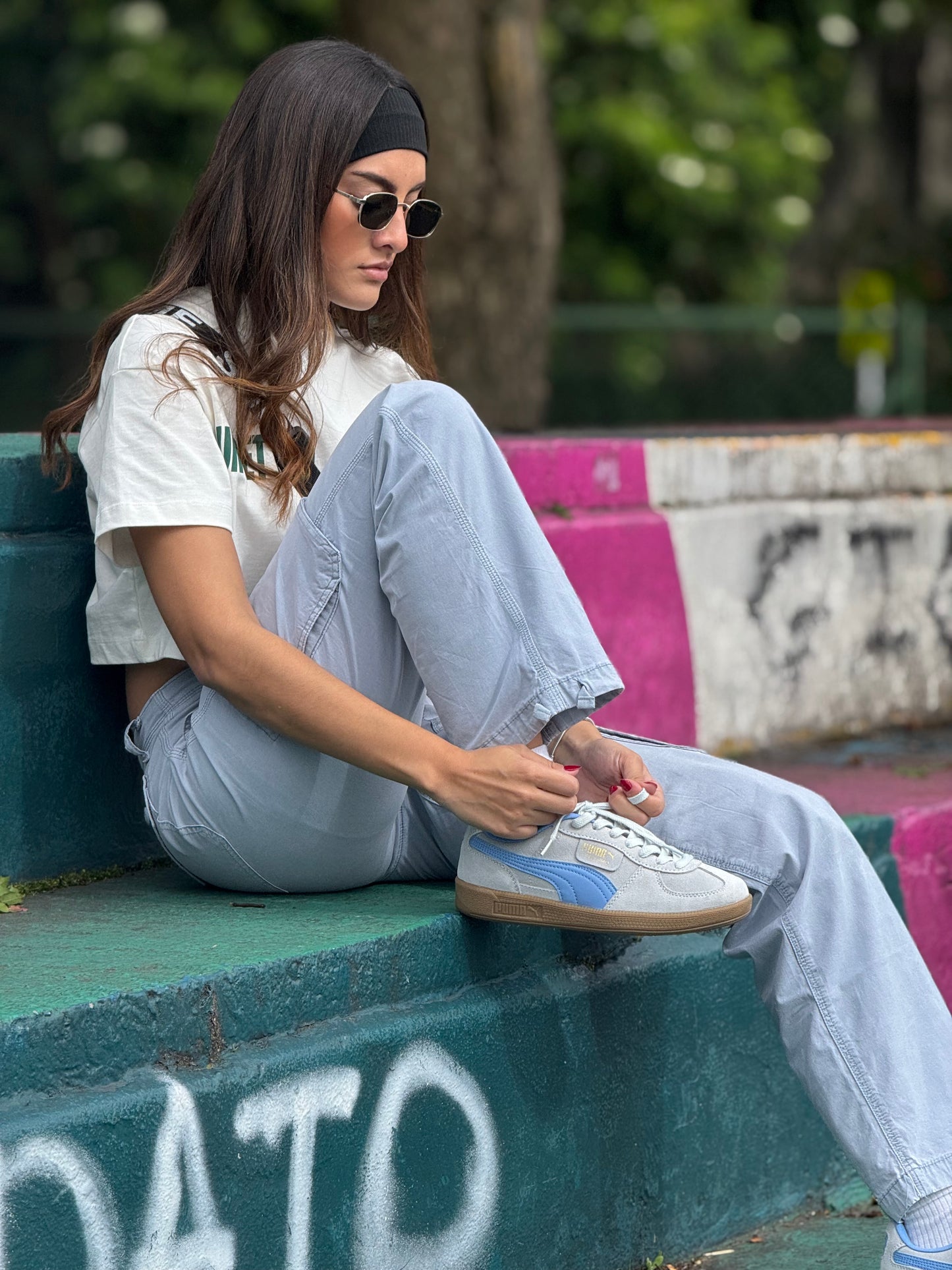 Puma Palermo DewDroop Blue Skies