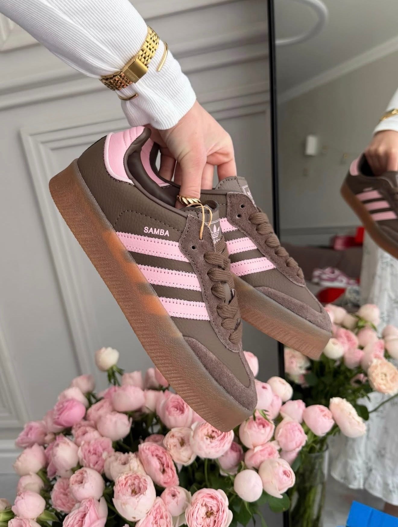 Adidas Samba 2.0 Brown Pink