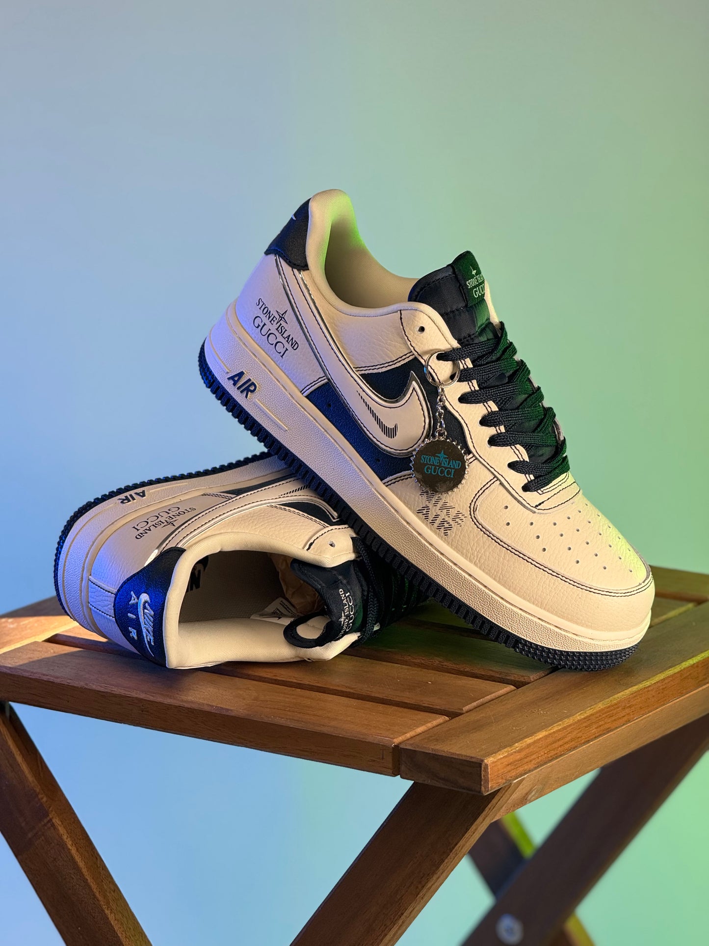 Nike Air Force One Custom x Stone Island