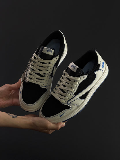 Air Jordan 1 Low Travis Custom x Stussy
