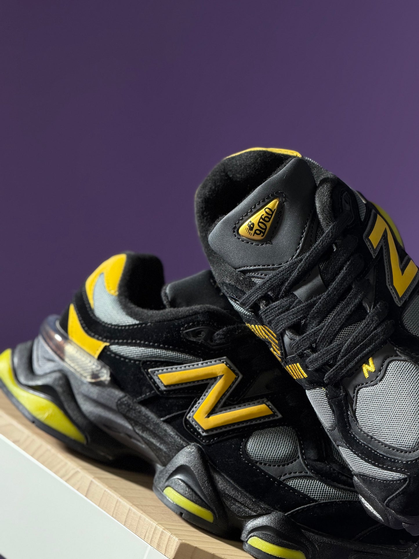 New Balance 9060 Dark Yellow/ Batman